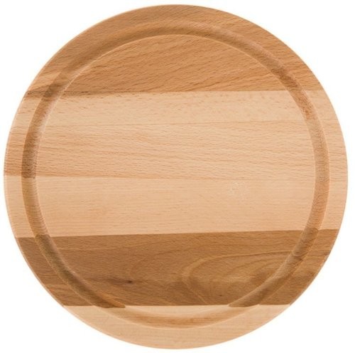 Domotti Deska do krojenia drewniana okrągła Woody 20 cm