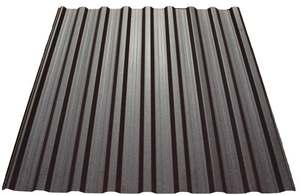 trapezowa TR18 1140 x 2000 mm brązowa foliowana ST-8017-B.TRAP