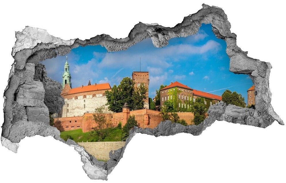 Wallmuralia.pl Fototapeta dziura na ścianę 3d Kraków Polska