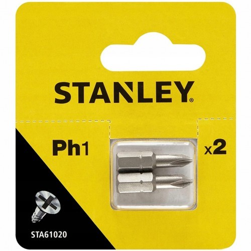 Stanley KOŃCÓWKI WKRĘTARSKIE - PHILLIPS PH1/25 mm STA61020-XJ