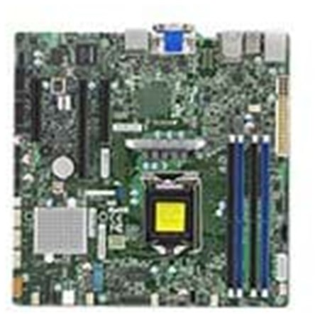 SUPER MICRO Czterordzeniowy procesor Supermicro corei7/5/3 °C236 64 GB DDR4 mATX X11SSZ-QF-O