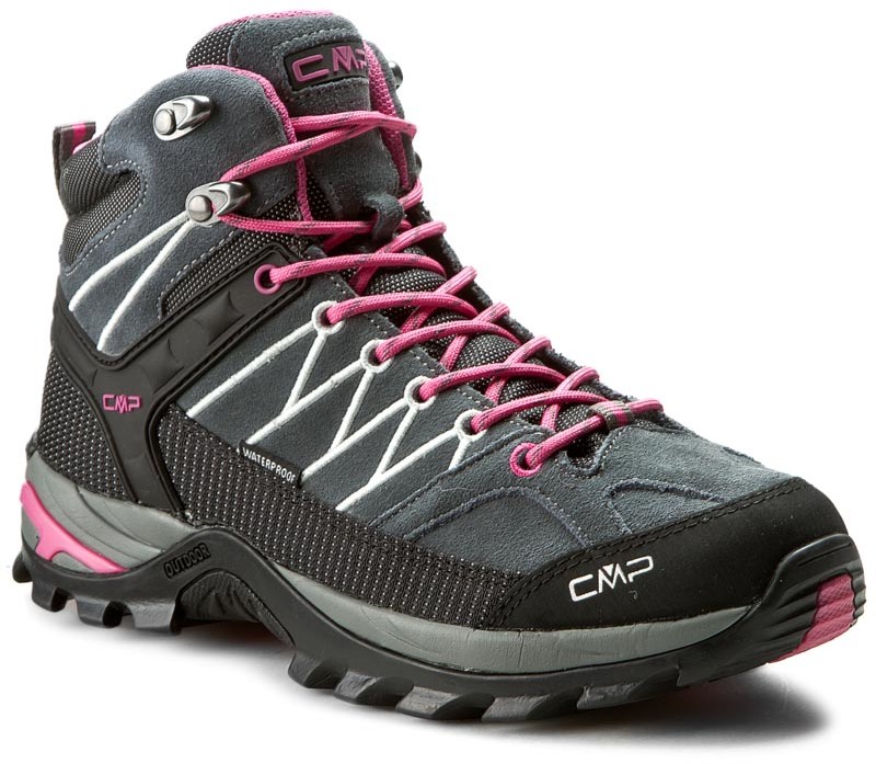 CMP Trekkingi Rigel Mid Wmn Trekking Shoes Wp 3Q12946 Grey/Fuxi 103Q
