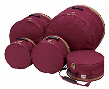TAMA Powerpad Series Drum Set Bags - Wino Red (TDSS52KWR) TDSS52KWR