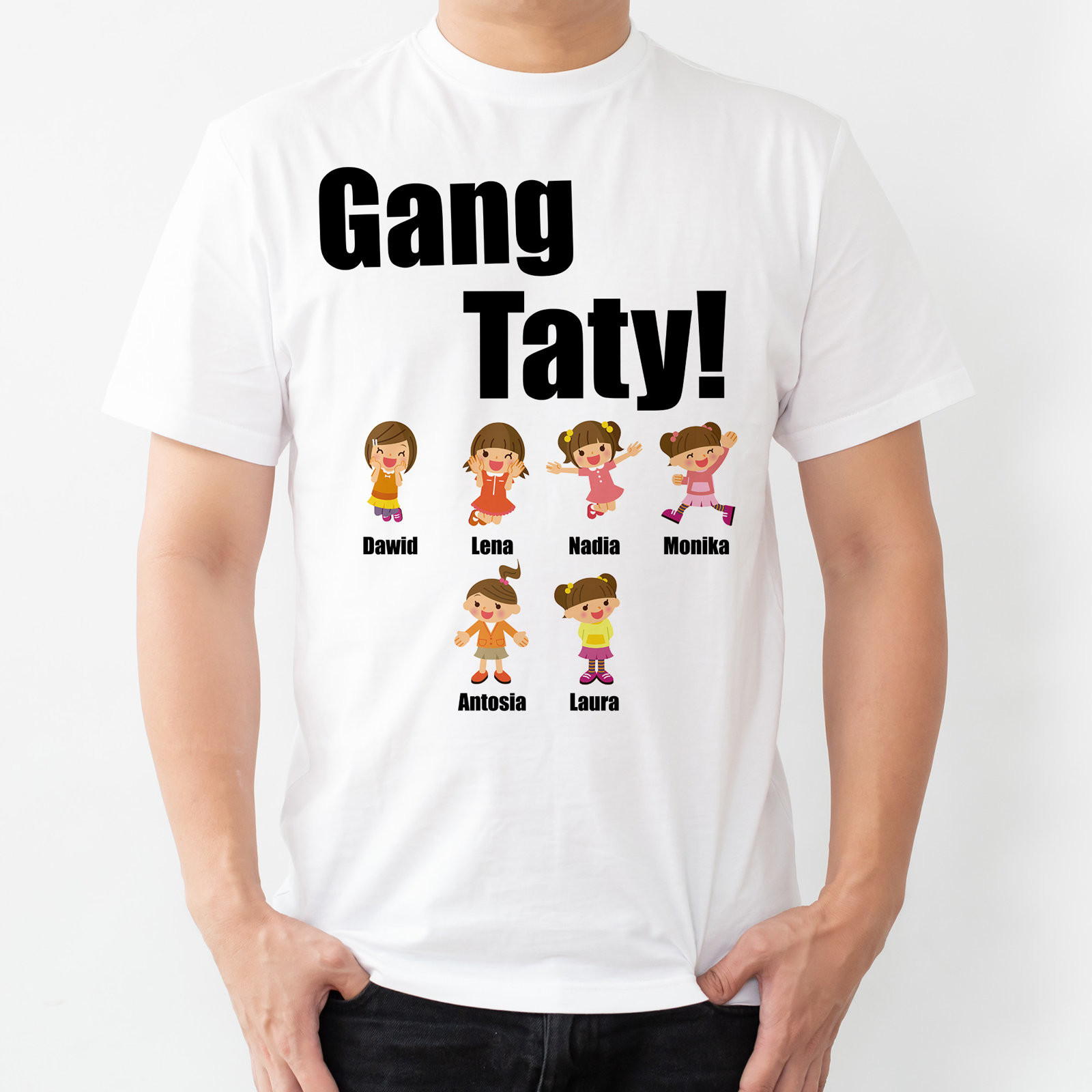 Poczpol Gang taty - koszulka męska 43291-A