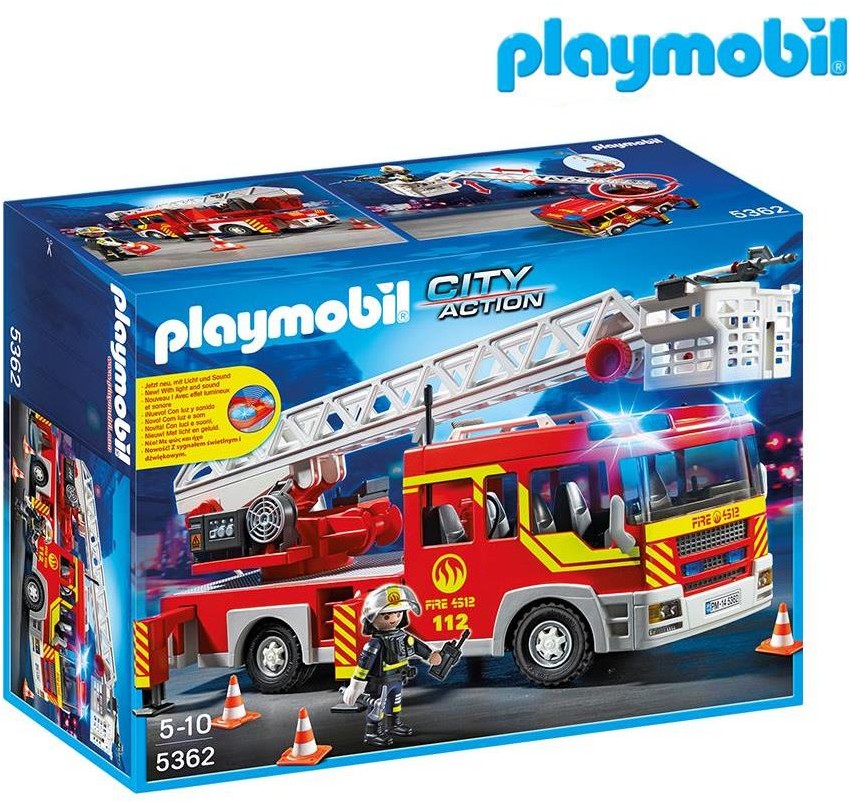 Playmobil 5362 City Action - Wóz strażacki z drabiną