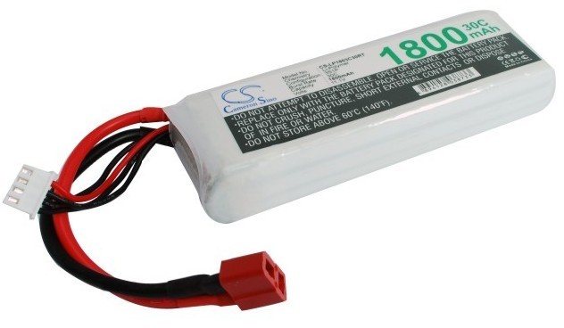 Cameron Sino 1800mAh 19.98Wh Li-Polymer 11.1V 3S 30C Cameron Sino)
