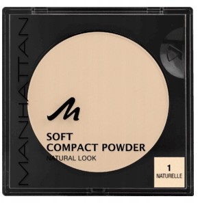 Manhattan Soft Compact Powder puder prasowany 1 9g