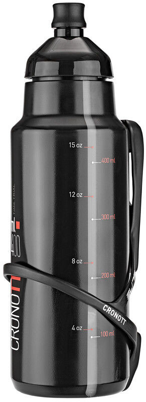 ELITE Crono TT System hydratacyjny z koszykiem karbonowym 400ml, black 2020 Systemy hydratacyjne 245405