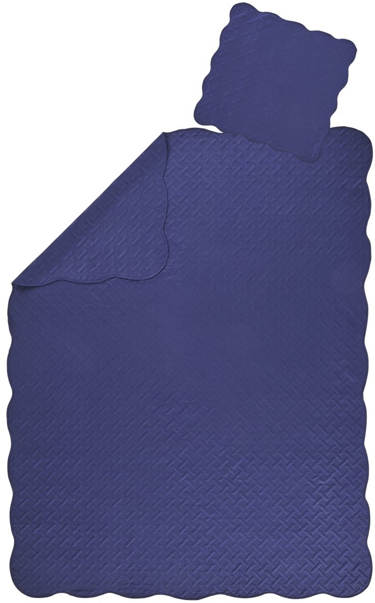 LINDER Narzuta CALIFORNIE granatowa 180x240 cm