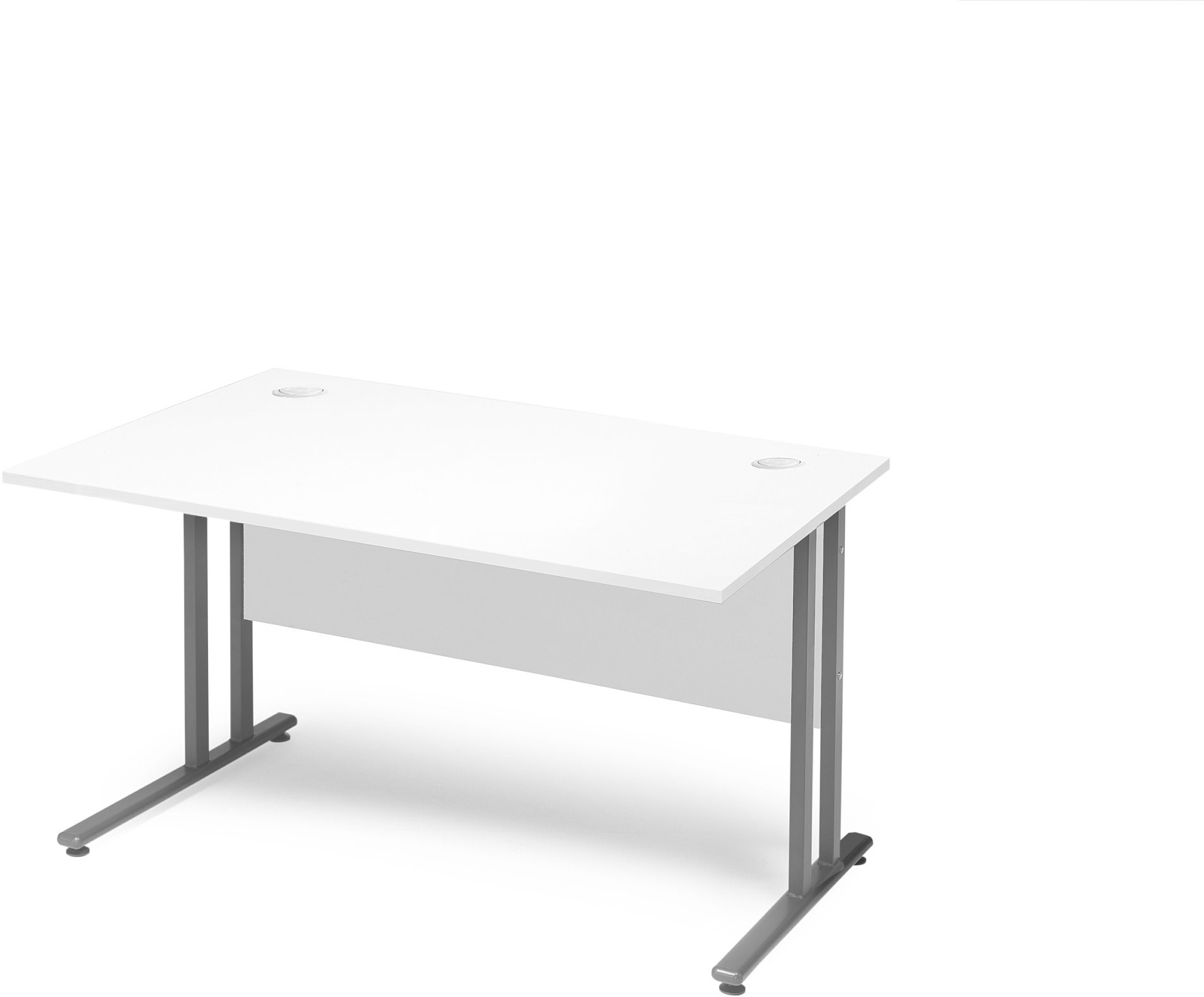 AJ Biurko proste FLEXUS Kolor: Biały laminat Długość:1200mm 148953