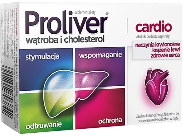 Aflofarm Proliver Cardio x30 tabletek