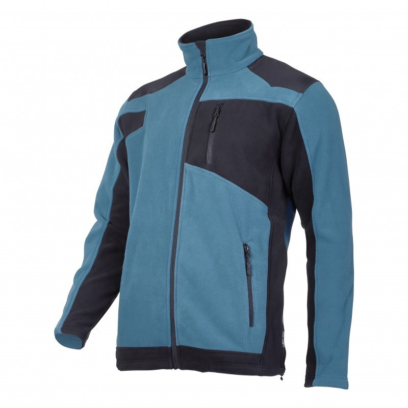 LAHTI PRO Bluza Polarowa ze Wzmocnieniami TURKUSOWA M L4011402 25663