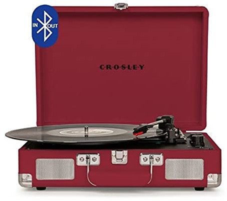 Crosley Cruiser Plus Gramofon w kolorze bordowym CRIW8005F-BU4