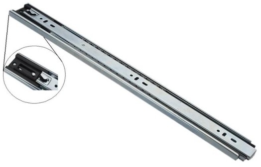 Prowadnica kulkowa 300 mm z samodociągiem 2 szt.