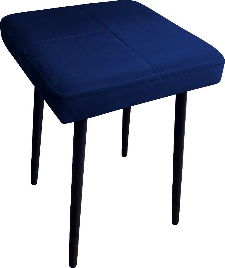 Atos Taboret SQUARE MG VELVET granatowy AS-MAX-MG16-GRANATOWY