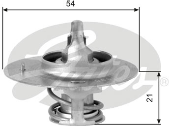 GATES TERMOSTAT TH03177G1 JAGUAR E-TYPE 3,8/4,2 61-68 TH03177G1