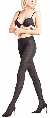 Falke damskie rajstopy Fan Out, kolor: czarny (Black 3000) , rozmiar: 37 (46875)