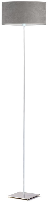 Lysne Elegancka lampa stojąca na chromowanym stelażu MEKSYK VELUR 17511V/6