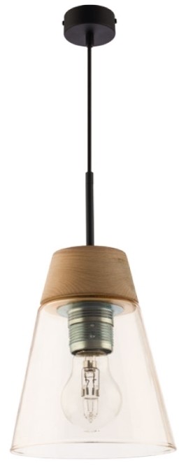Jupiter 1539 - DM 1 BU - Lampa wisząca DOMINO E27/60W