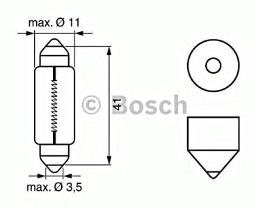 BOSCH 1 987 302 521 kolor hlampe 1 987 302 521