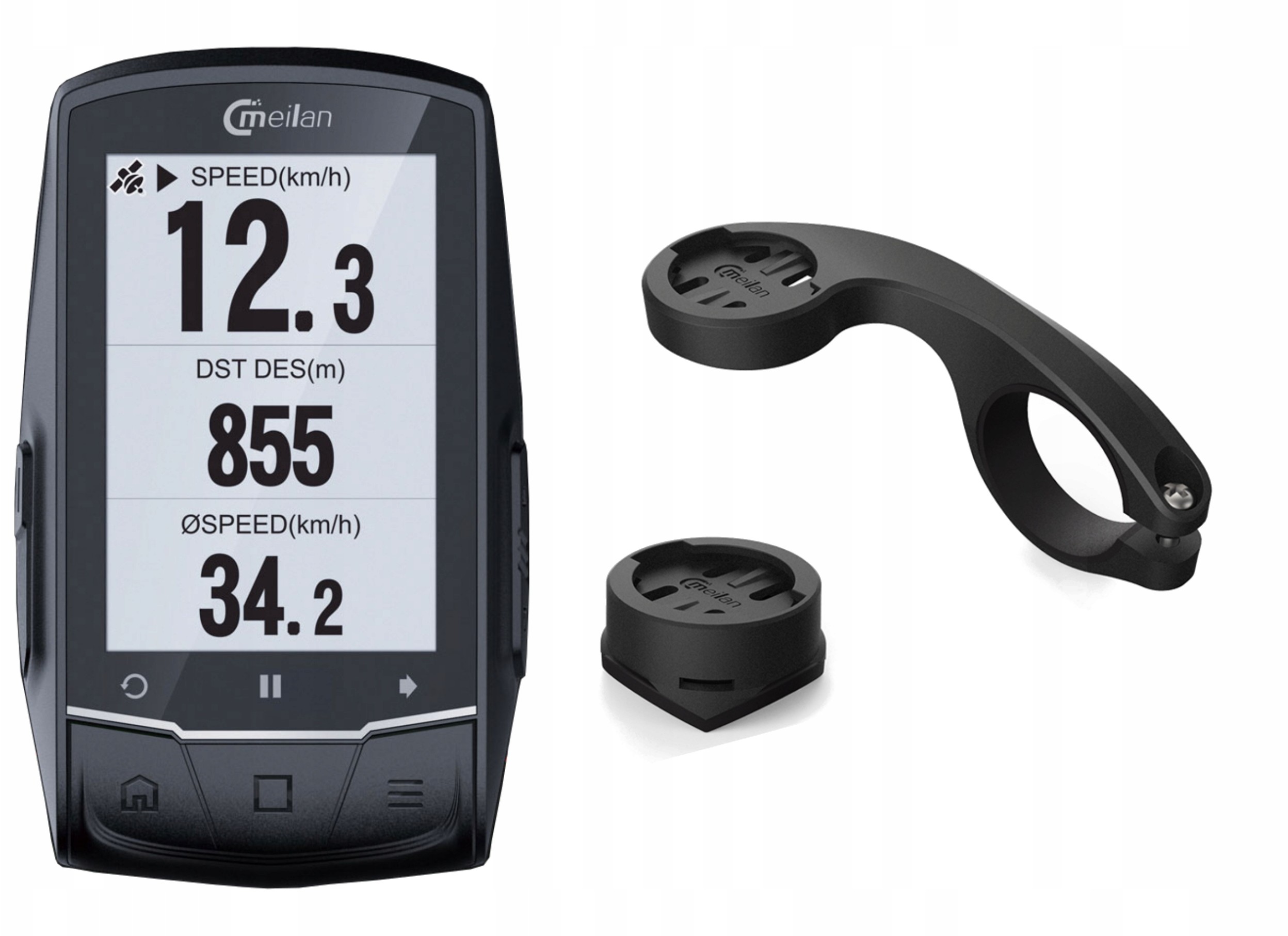 Meilan M1 Licznik Rowerowy Bluetooth Gps Navi Ant+