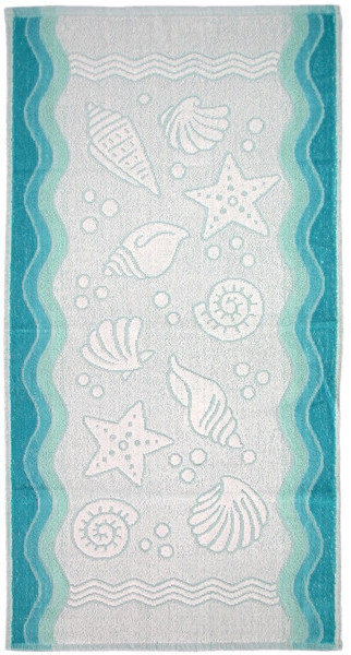 Greno Home- Bielbaw Ręcznik Flora Ocean 40x60 Turkusowy RE-FL2-040-TURK