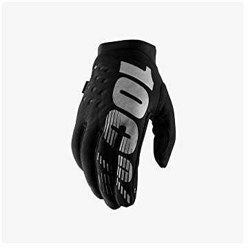 100% rękawiczki Brisker czarne/szare, xl