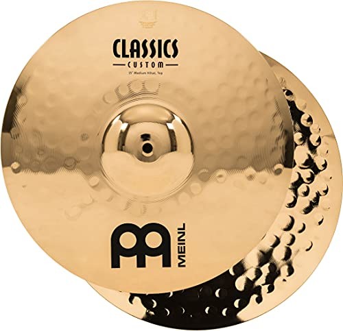 Meinl Classics niestandardowe 38 cm błyszczące wykończenie średnie hihat talerzyk CC15MH-B