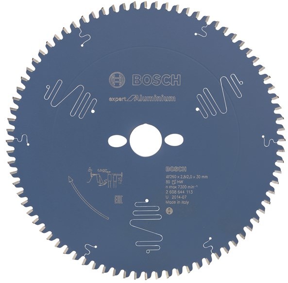 Bosch tarcza tnąca Expert for Aluminium 260 x 30 x 2,8 mm, 80 2608644113