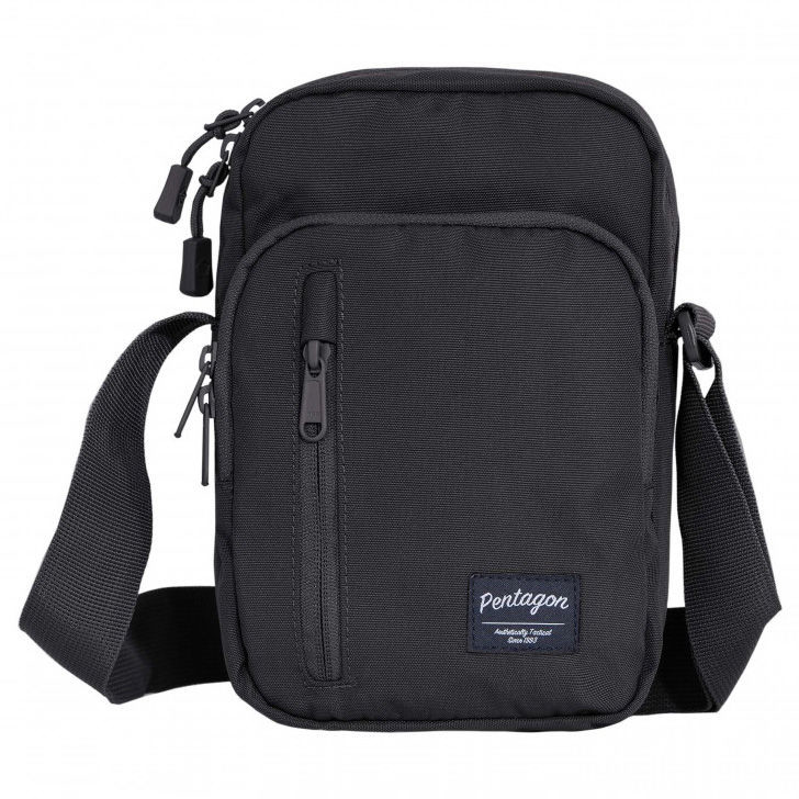 Pentagon Torba na ramię Kleos Messenger Black (K16096-01) K16096-01