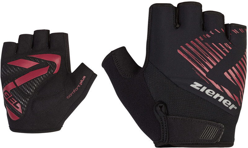 Ziener Curdt Bike Gloves Men, czarny 9,5 2022 Rękawiczki szosowe 988221-298-9,5