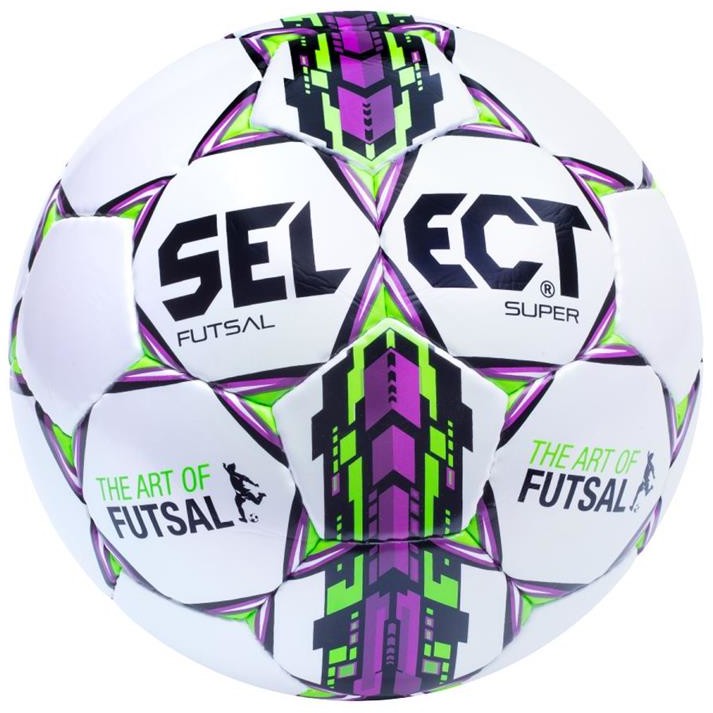 Select Piłka nożna Futsal Super biała 03810#FUTSAL