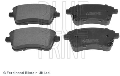 BLUE PRINT Zestaw klocków hamulcowych, hamulce tarczowe ADG042117