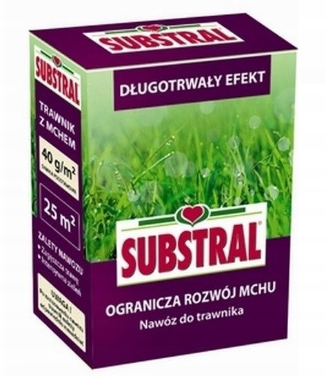 Substral Nawóz do trawnika z mchem 1 kg 100 dni