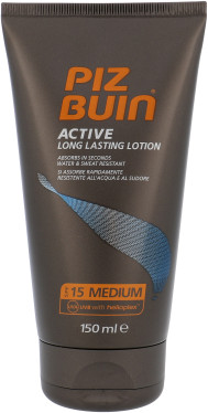 Piz Buin Active SPF15 preparat do opalania ciała 150 ml dla kobiet
