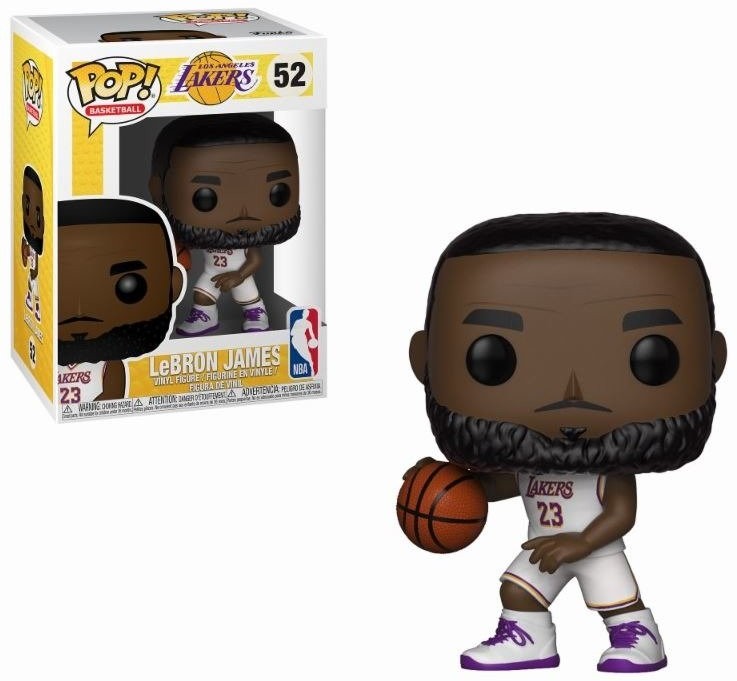 Los Angeles Lakers POP Figurka POP NBA LeBron James 27251-uniw