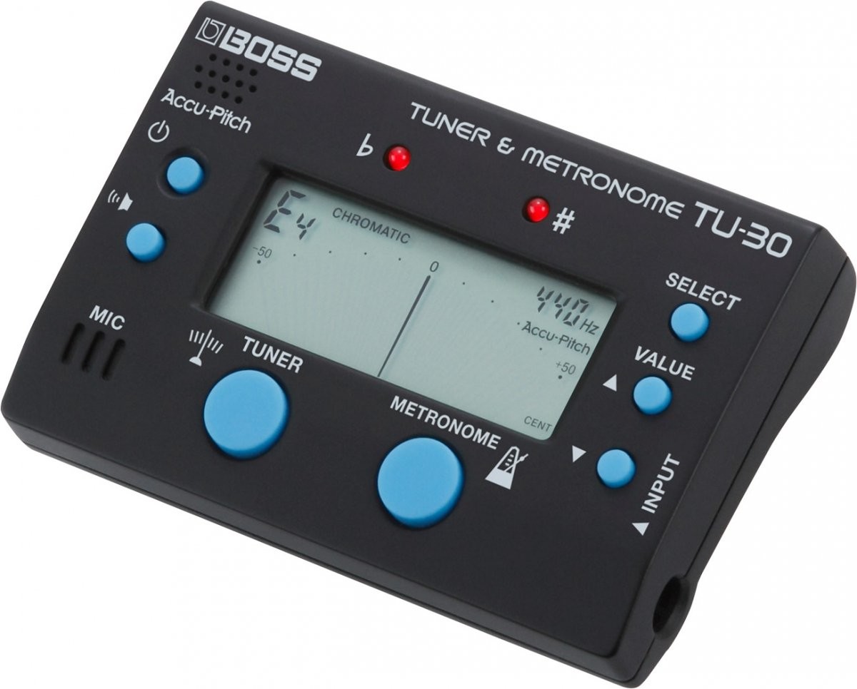 BOSS TU-30 Tuner i metronom