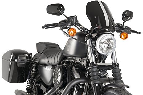 Puig 9283N Naked New Generation Touring, czarna 9283N