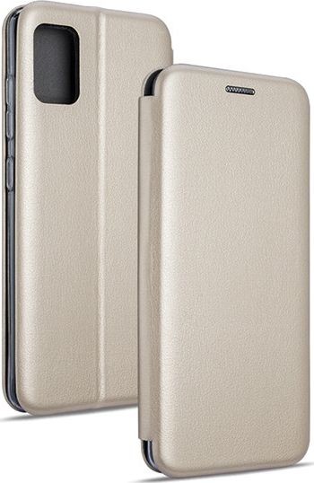 NoName Etui Book Magnetic Samsung A20s A207 złoty/gold FOR004904