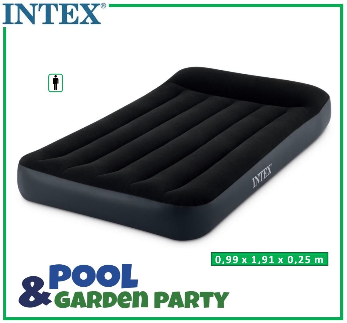 Intex Materac dmuchany welurowy 99x191cm 64141 64141