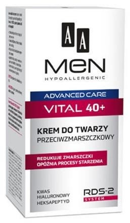 Oceanic Men Advanced Care Face Cream Vital 40+ przeciwzmarszkowy krem do twarzy 50ml 44594-uniw