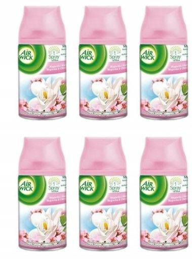 Air Wick Freshmatic Białe Kwiaty 6 x 250ml Wkład