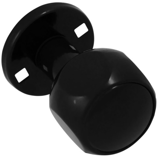 Gałka obrotowa aluminium czarna