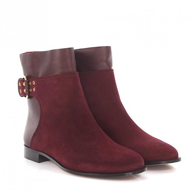 Jimmy Choo Jimmy Choo Botki czerwone