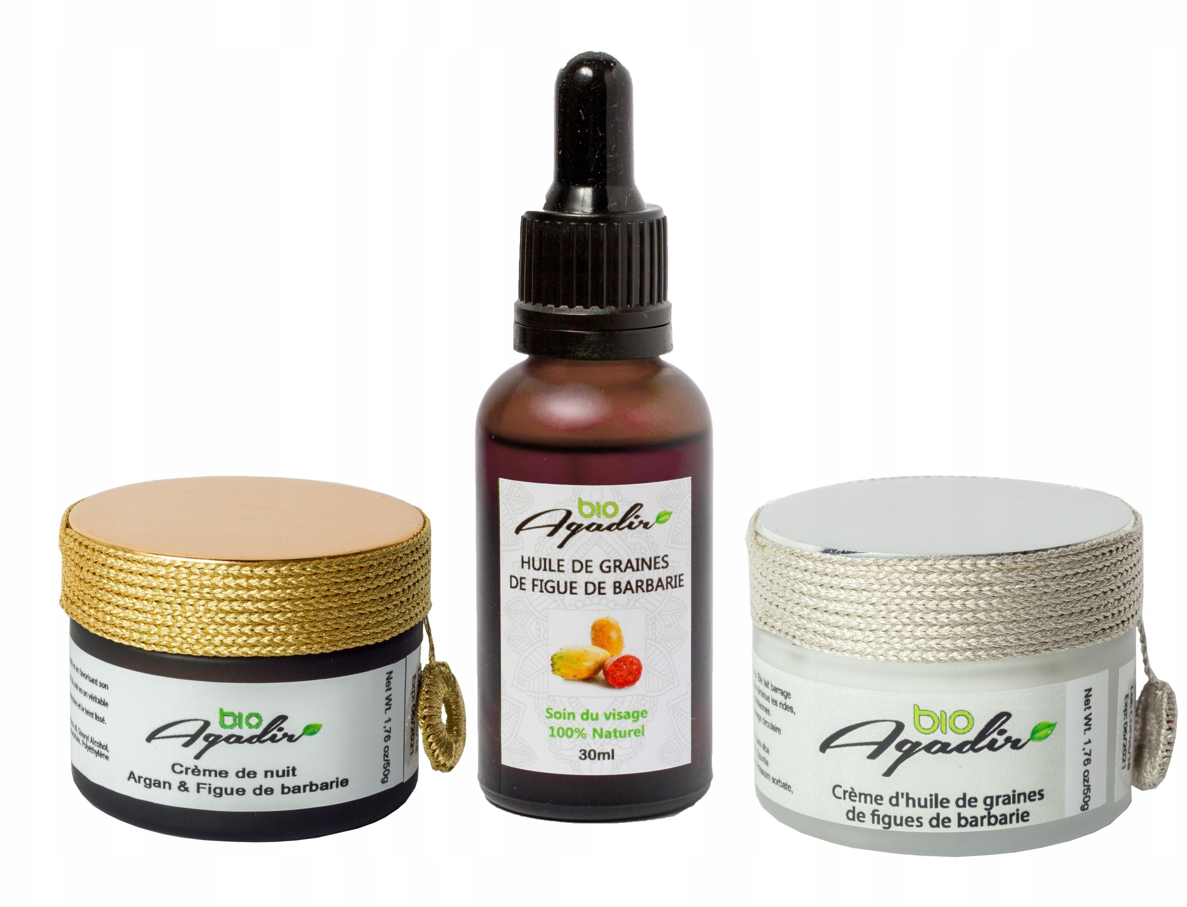 Certyfikowany olej Opuncja figowa BioAgadir kremy