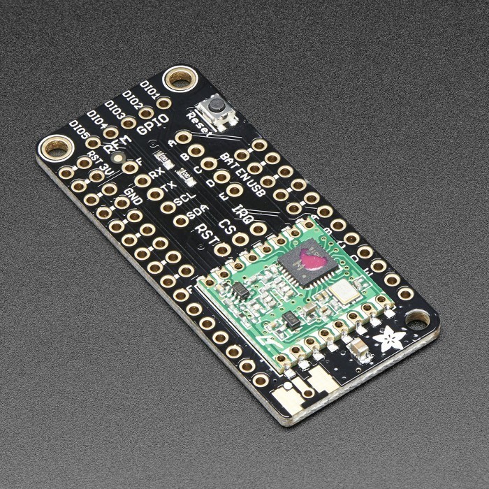 Adafruit FeatherWing moduł radiowy LoRa RFM69 433MHz - nakładka dla Feather ADA-07290