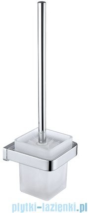 Omnires Lugano szczotka do WC chrom LU30620