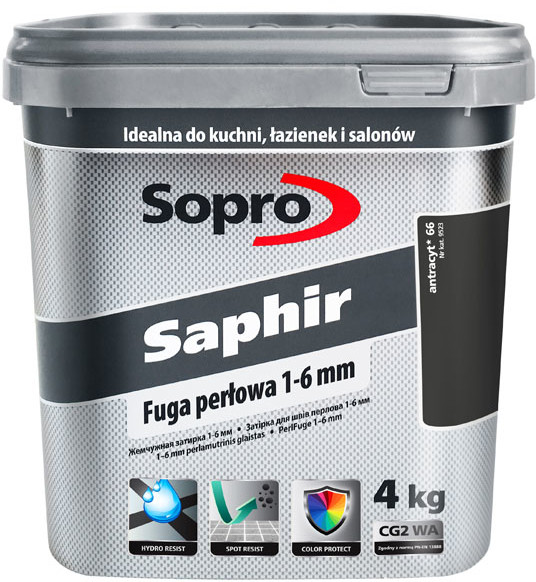 Sopro Fuga SAPHIR antracyt 66 4 kg
