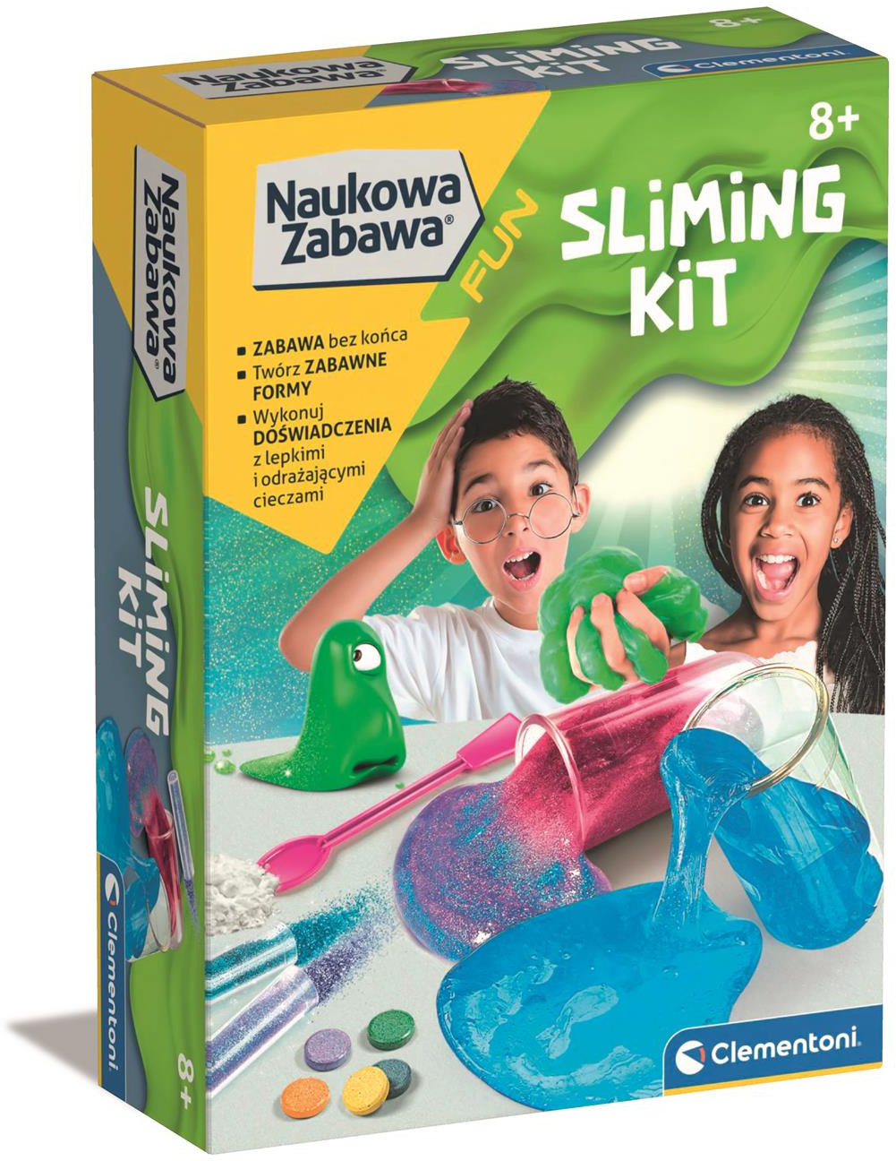 Clementoni Naukowa Zabawa Doświadczenia Slime 50722 50722