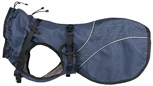 Trixie płaszcz Duo z zastawą dł.: 62 cm niebieski